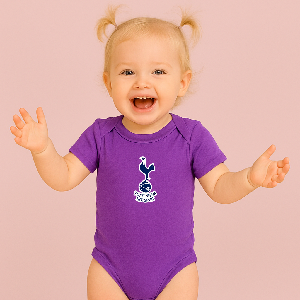 Baby Tottenham Hotspur F.C. Soccer Romper Onesie