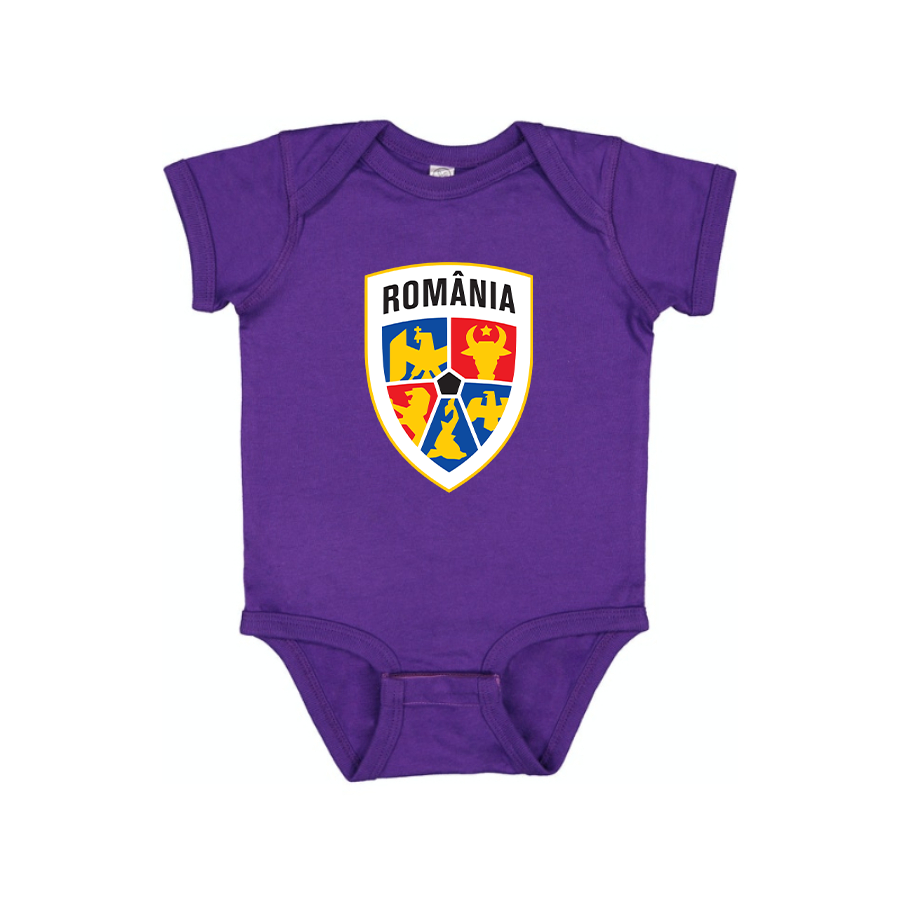 Romania National Soccer Team Baby Romper Onesie