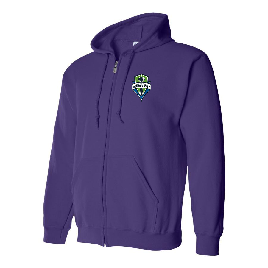 Men's Seattle Sounders FC Zipper Hoodie