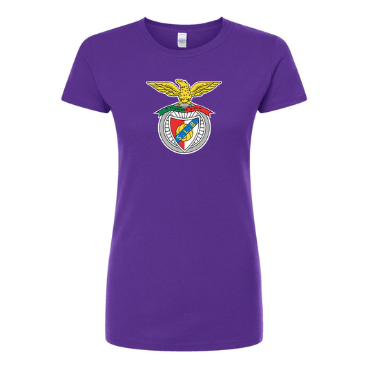 Women's SL Benfica FC Round Neck T-Shirt