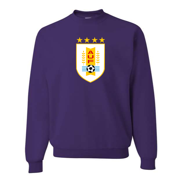 Men's Uruguay National Soccer Team Crewneck Sweatshirt