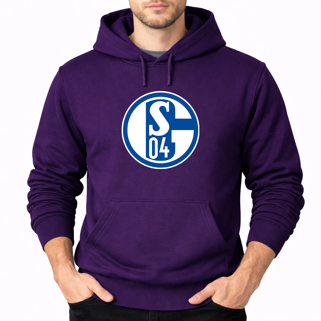 Men's Schalke 04 FC Pullover Hoodie
