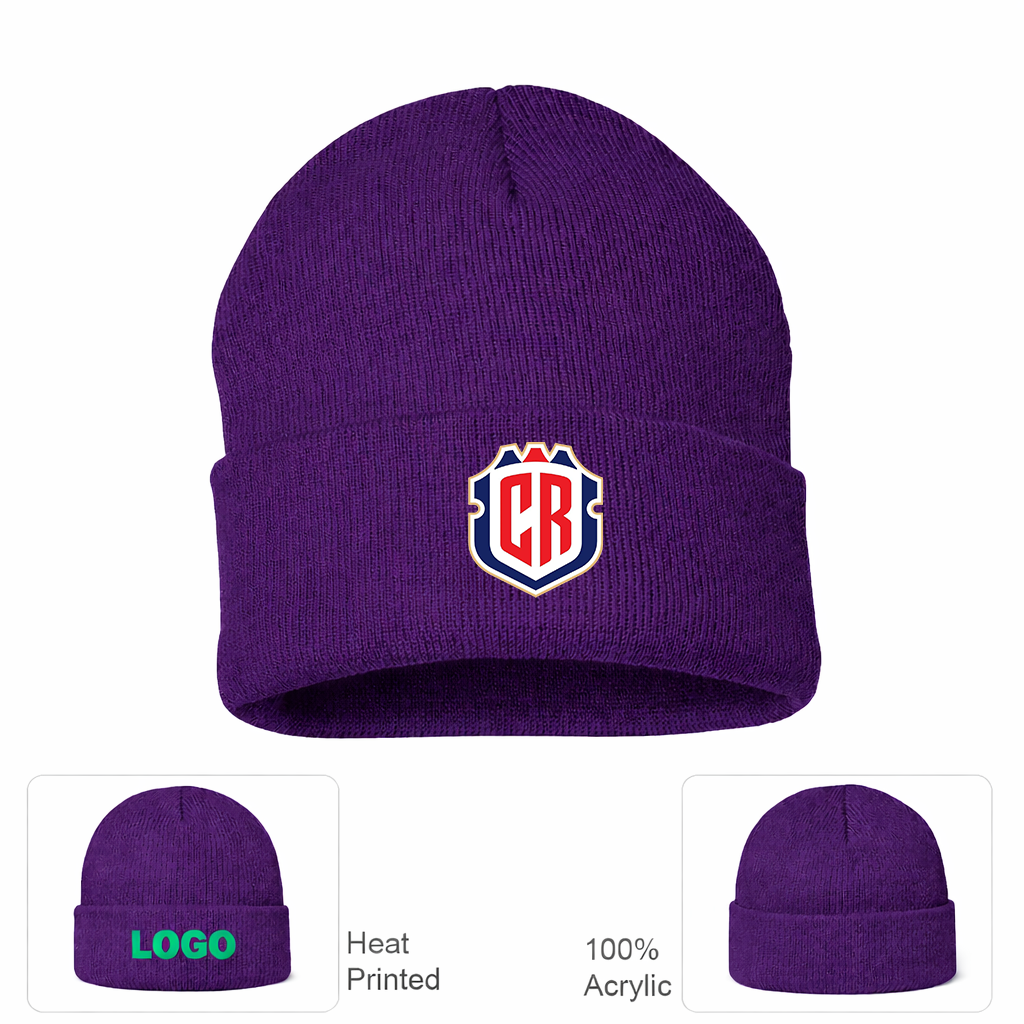 Costa Rica National Soccer Team Beanie Hat