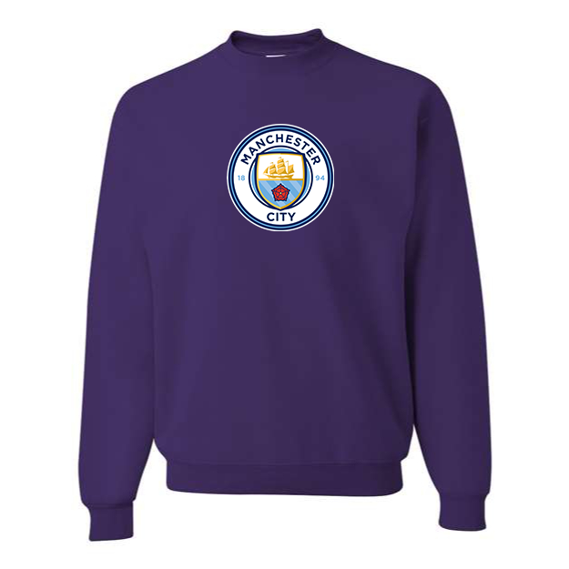 Men's Manchester City Soccer Crewneck Sweatshirt