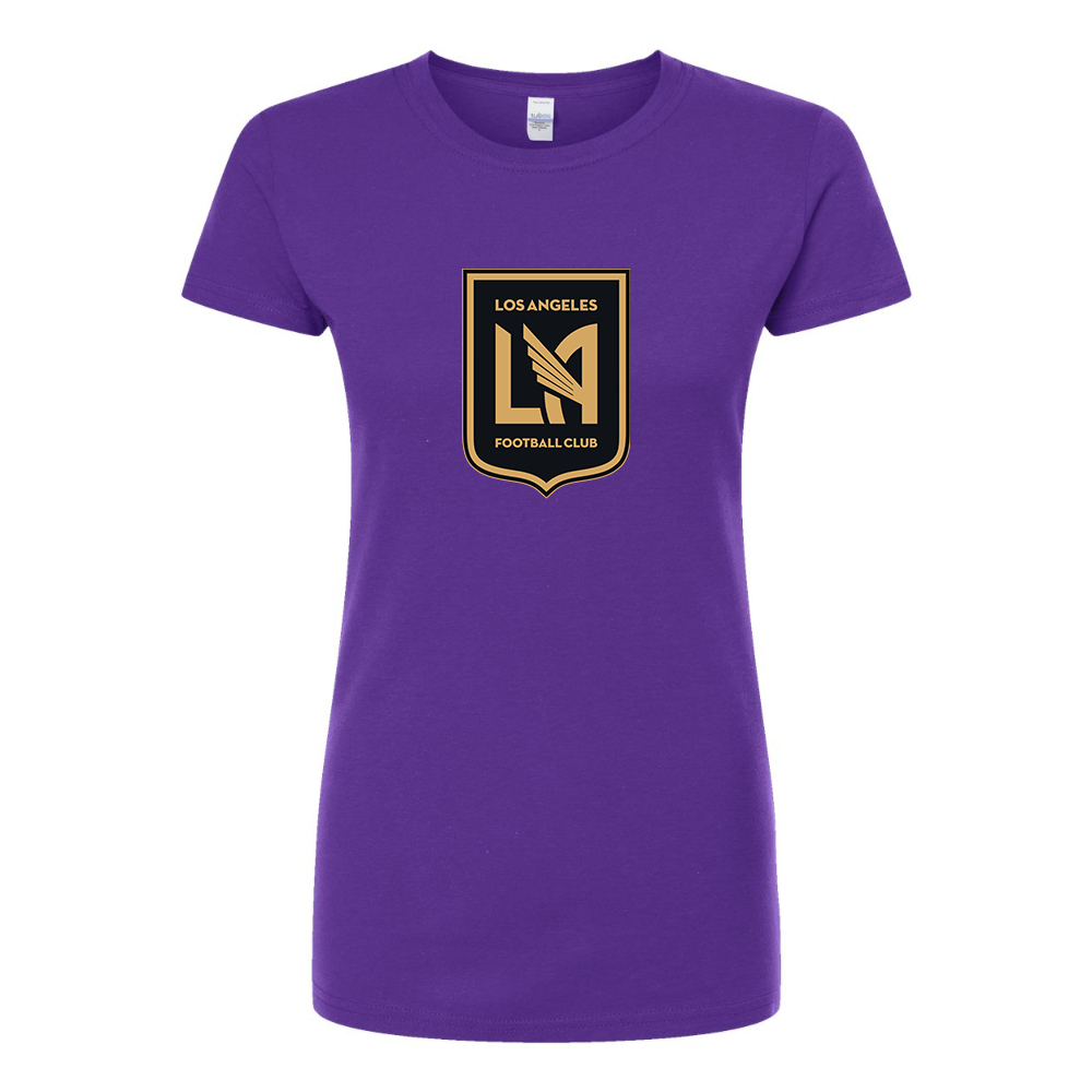 Women's LAFC Los Angeles Football Club Round Neck T-Shirt