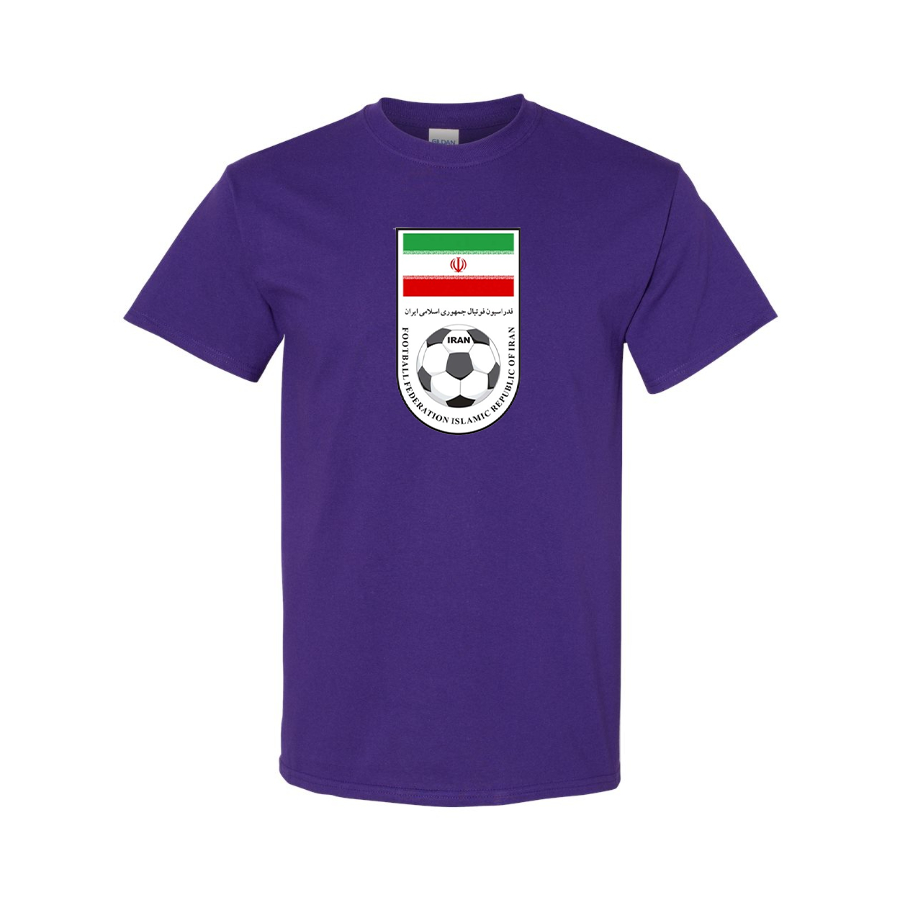 Youth Kids Iran National Soccer Team Cotton T-Shirt