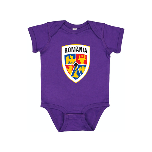 Romania National Soccer Team Baby Romper Onesie