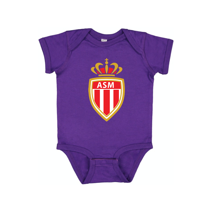 AS Monaco FC Baby Romper Onesie