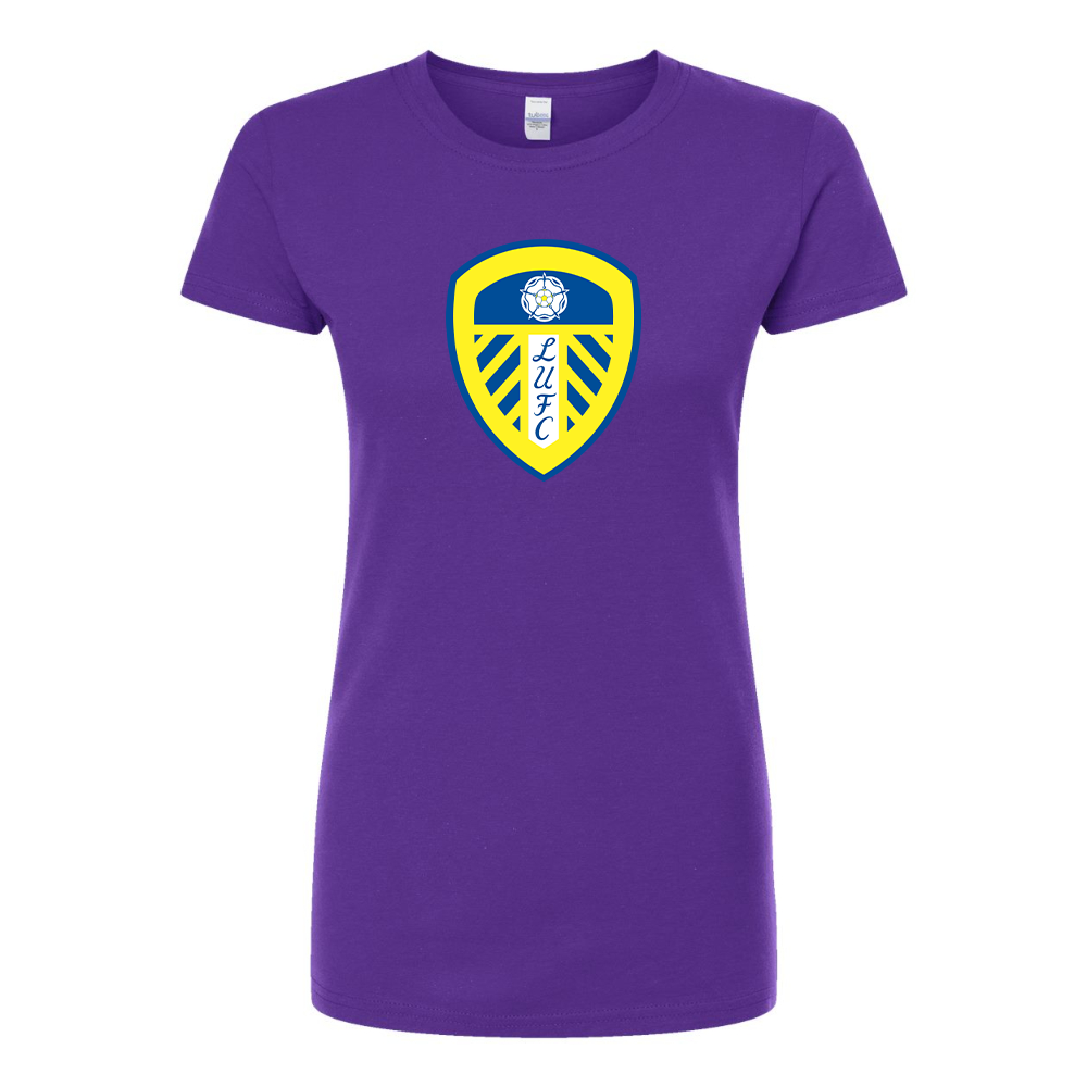 Women's Leeds United Football Club Round Neck T-Shirt