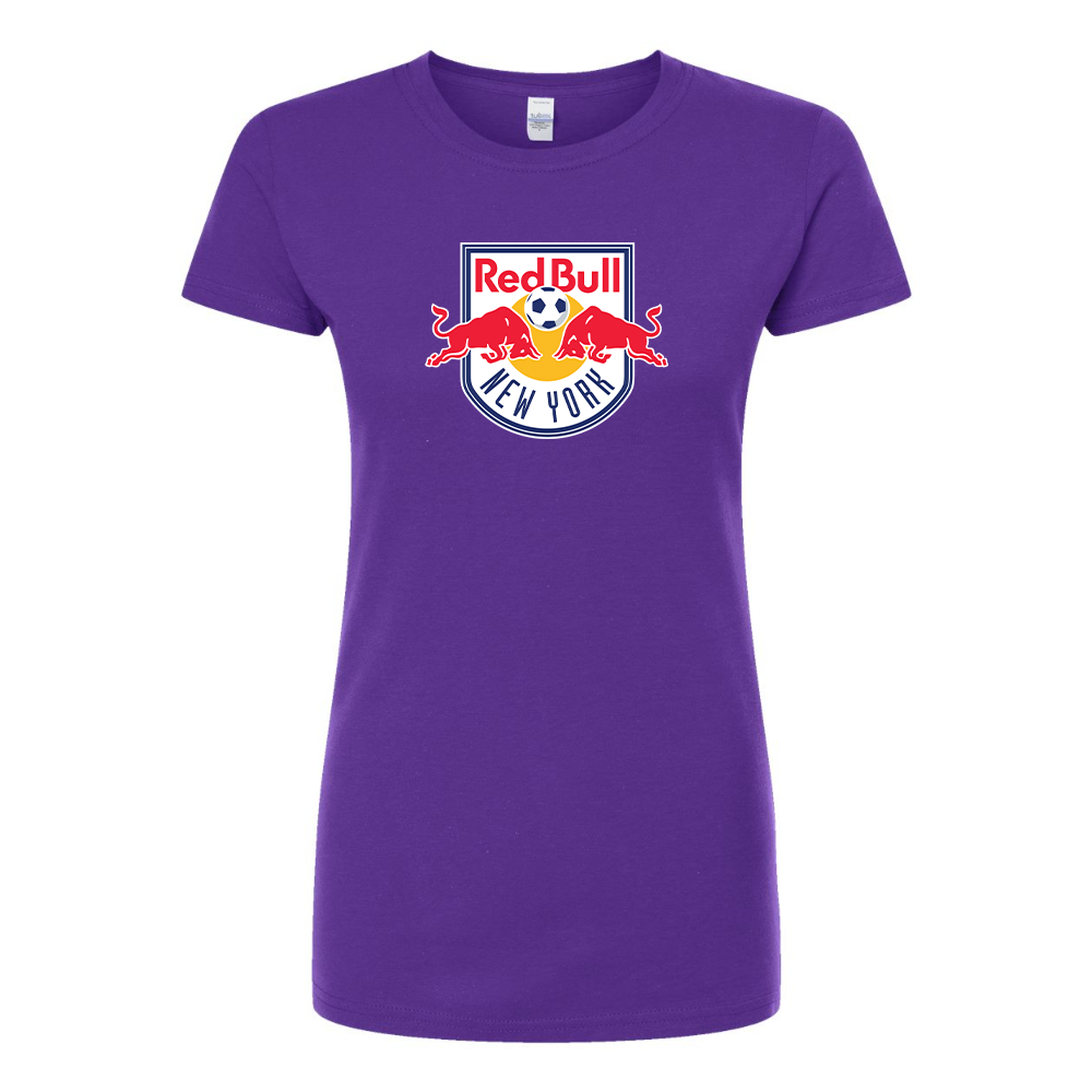 Women's New York Red Bulls FC Round Neck T-Shirt