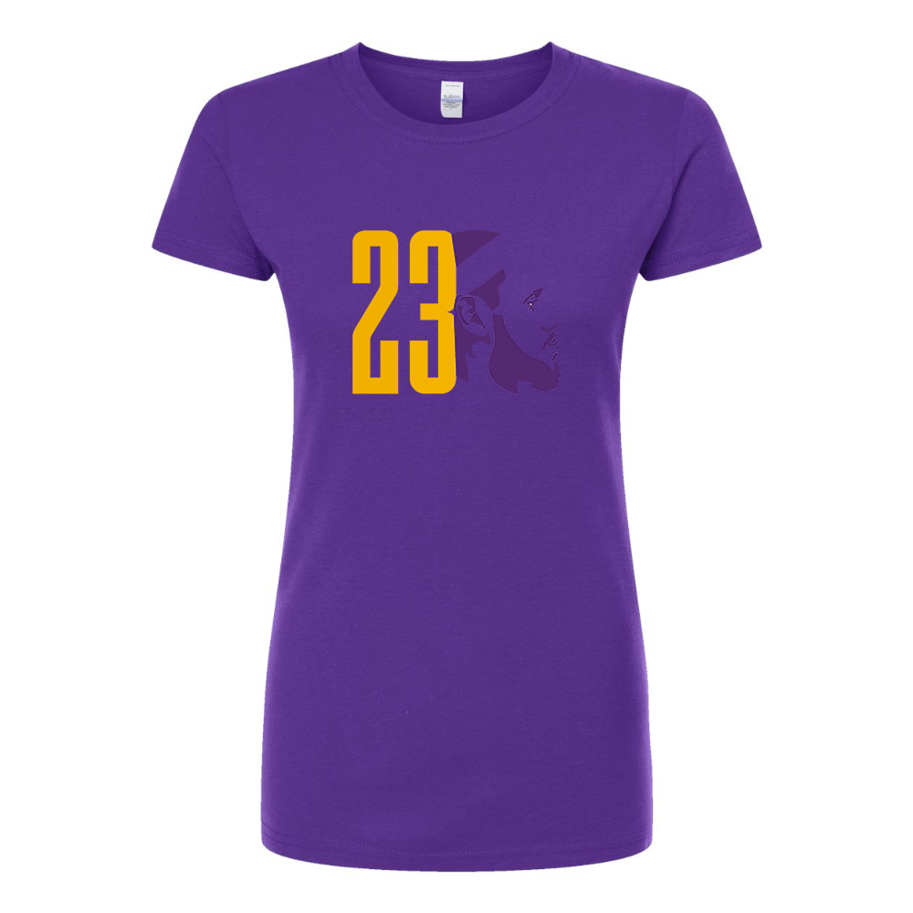 Women's Lebron James 23 Round Neck T-Shirt