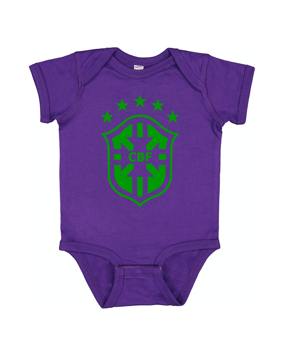 Baby Brazil Soccer Romper Onesie