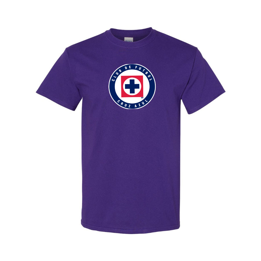 Youth Kids Cruz Azul Football Club Cotton T-Shirt