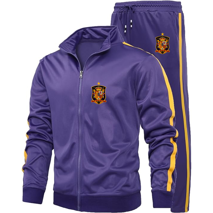 Men's Spain National Soccer Team Dri-Fit TrackSuit