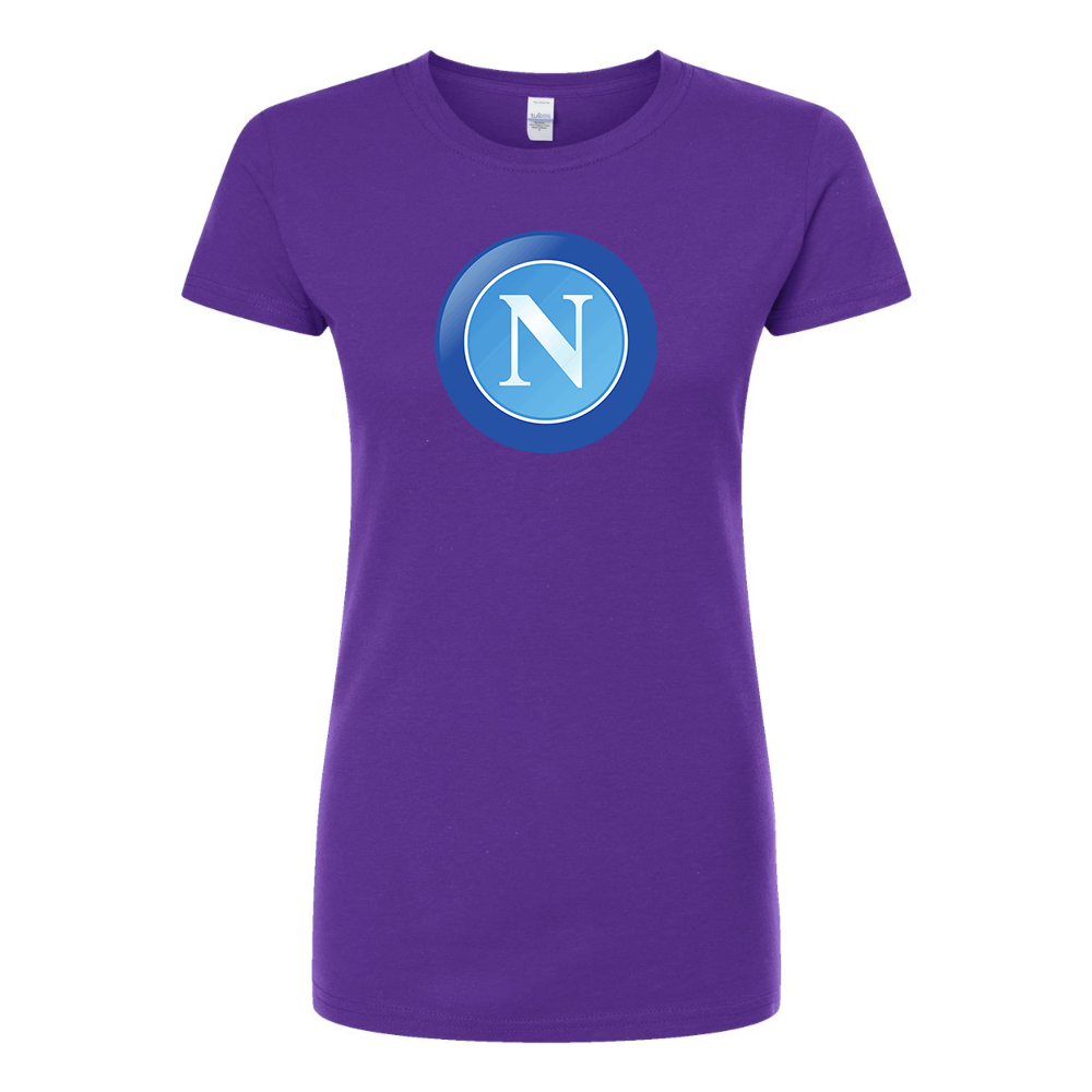 Women's Napoli FC Round Neck T-Shirt