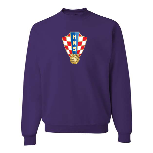 Men's Croatia National Soccer Team Crewneck Sweatshirt