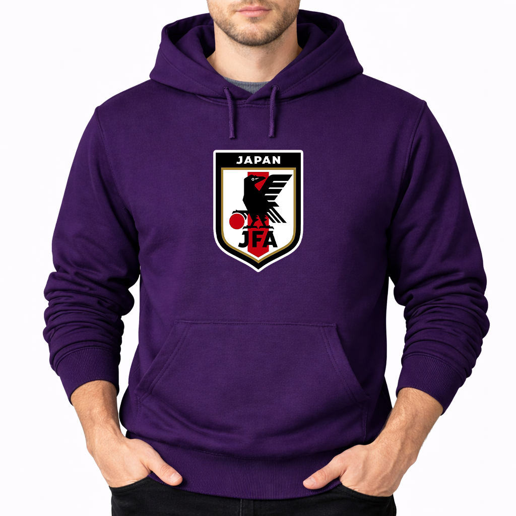 Men's Japan National Soccer Team Pullover Hoodie