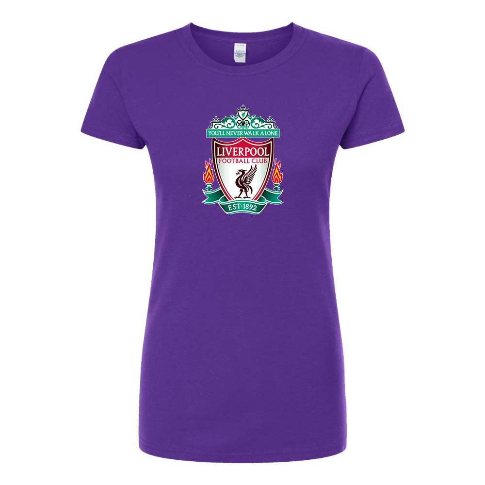 Women's Liverpool Football Club Est.1892 Round Neck T-Shirt