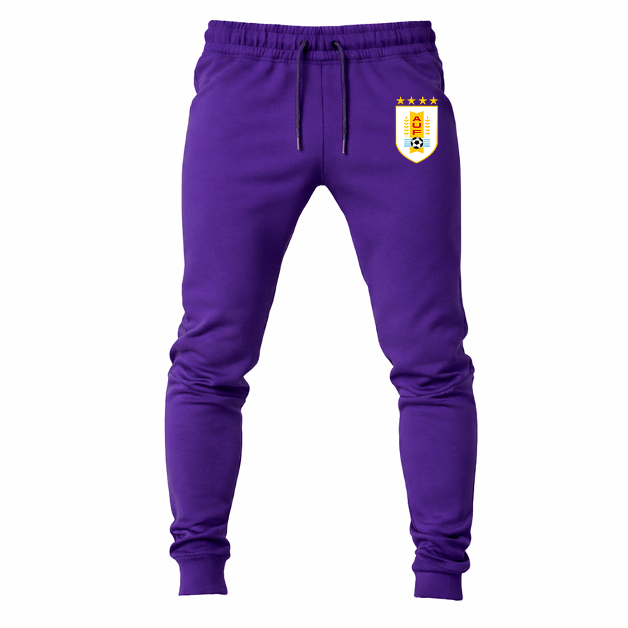 Men's Uruguay National Soccer Team Joggers Sweatpants