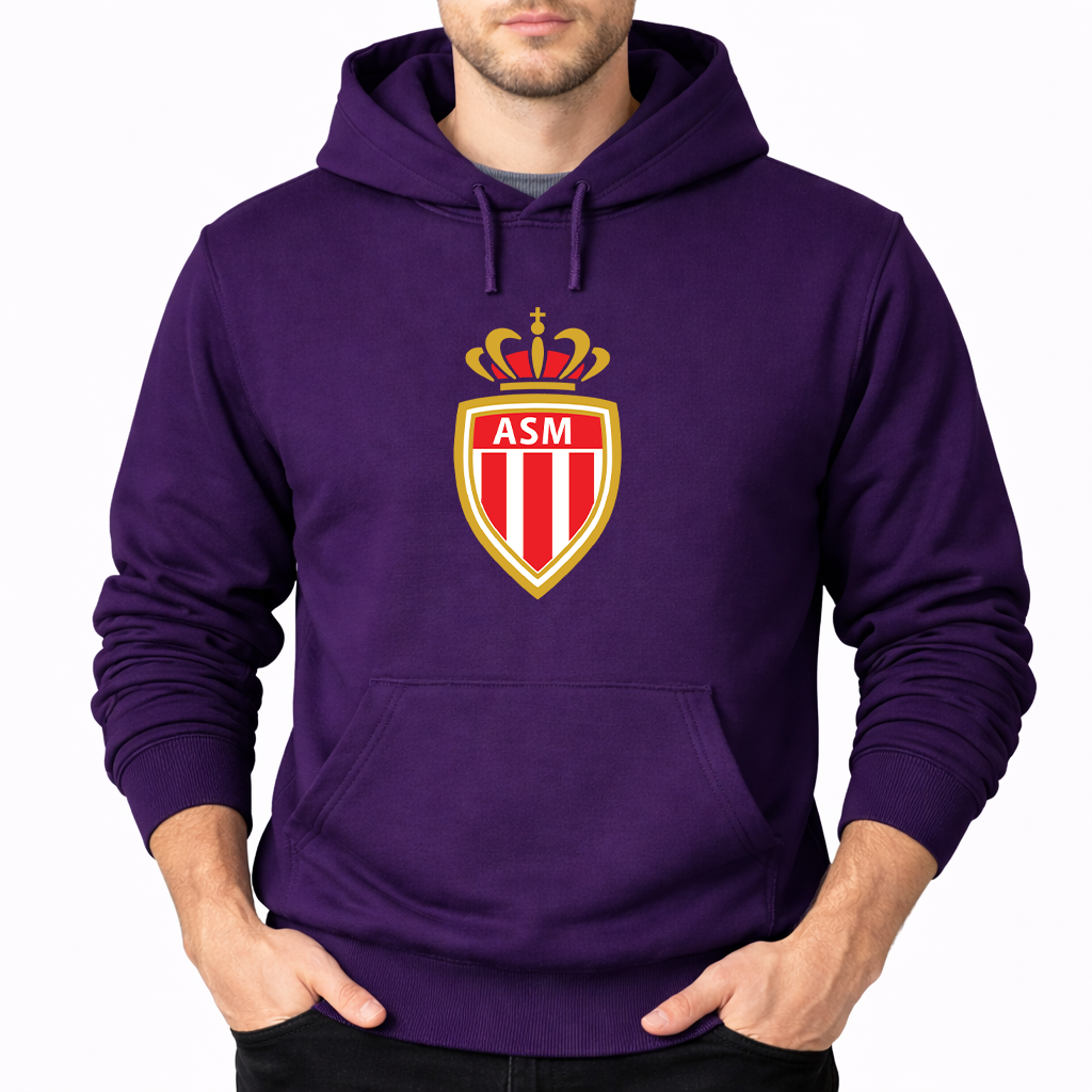 Men's AS Monaco FC Pullover Hoodie