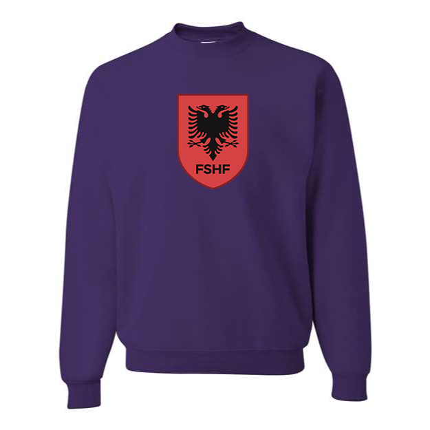 Men's Albania National Soccer Team Crewneck Sweatshirt