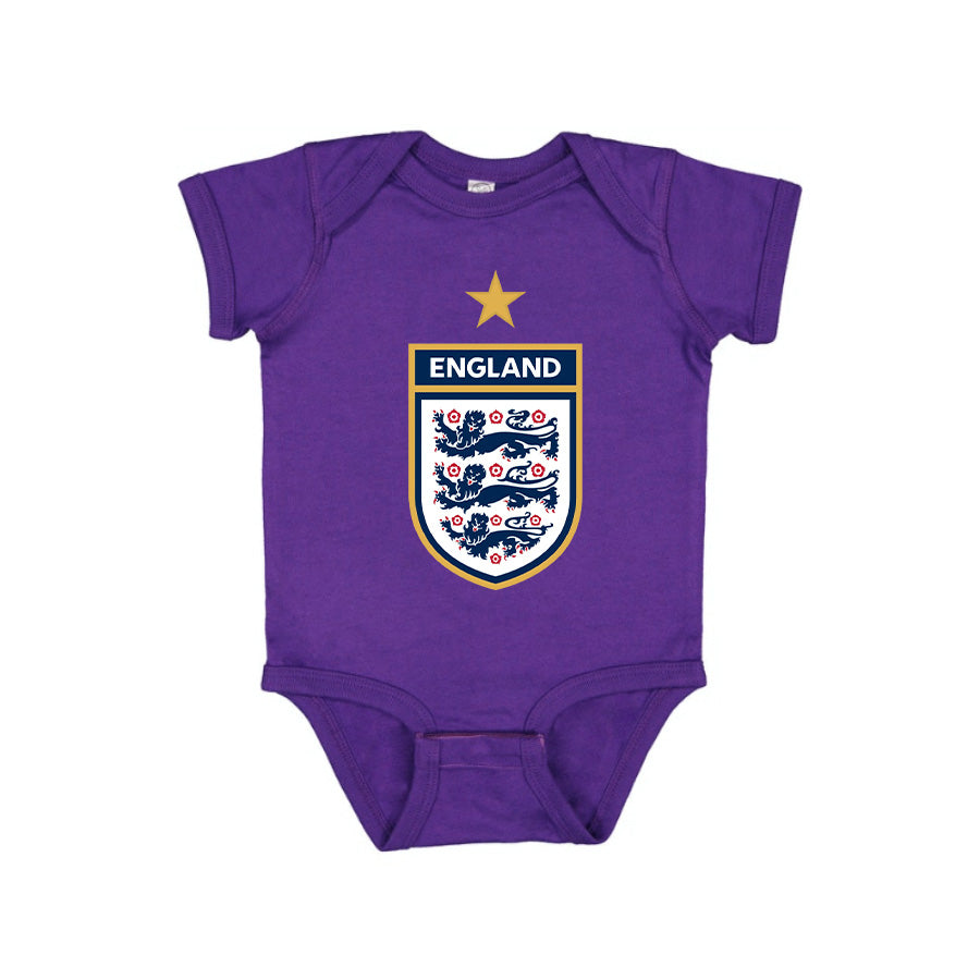 England National Soccer Team Baby Romper Onesie