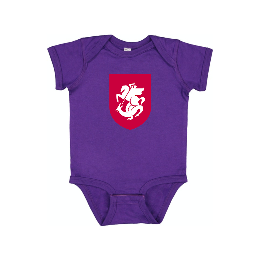 Georgia National Soccer Team Baby Romper Onesie