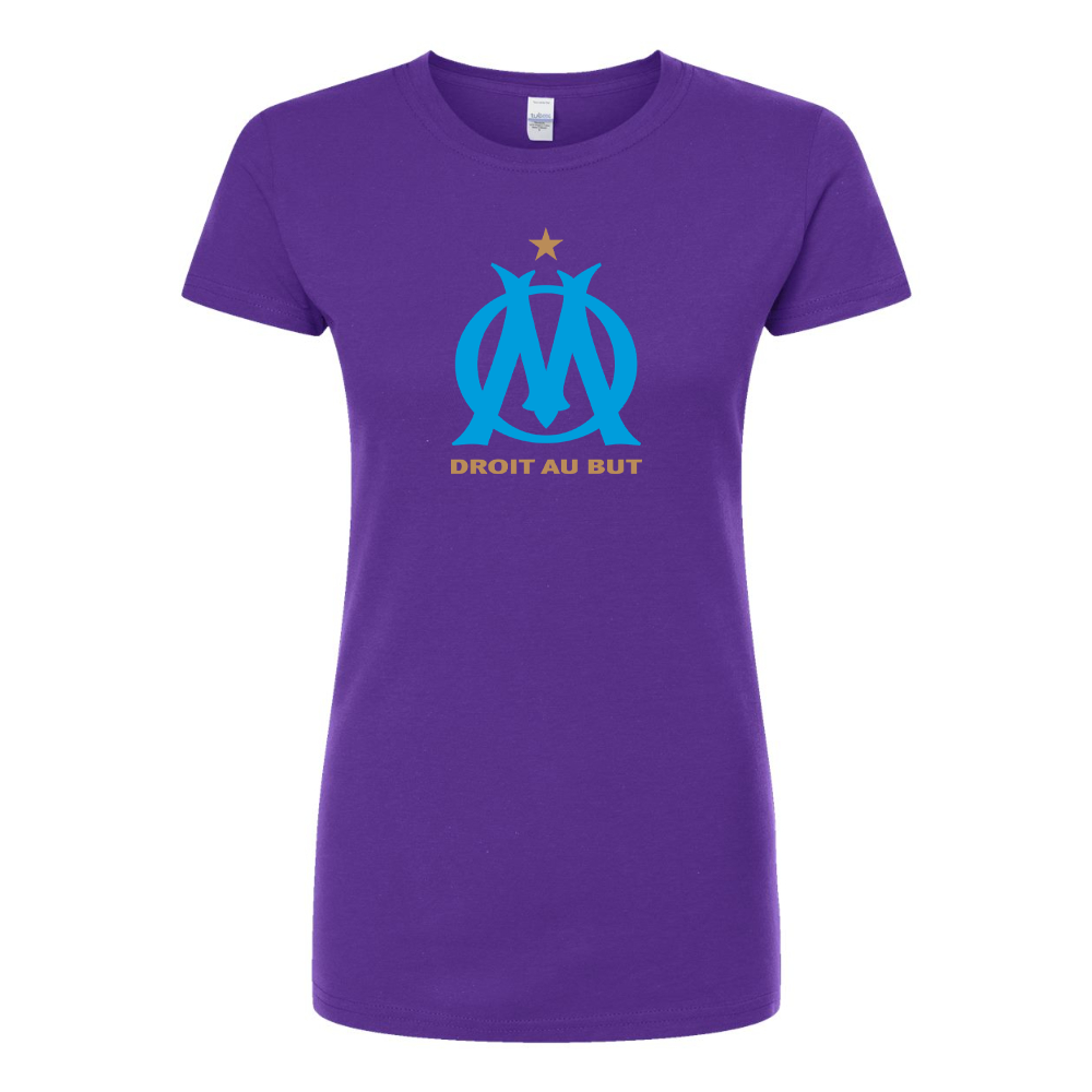 Women's Olympique de Marseille FC Round Neck T-Shirt