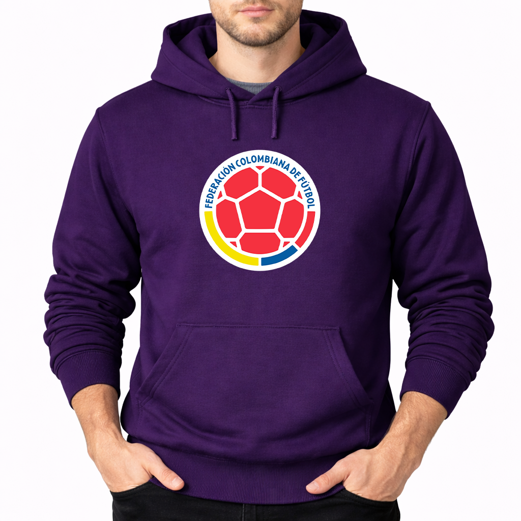 Men's Colombia National Soccer Team Pullover Hoodie
