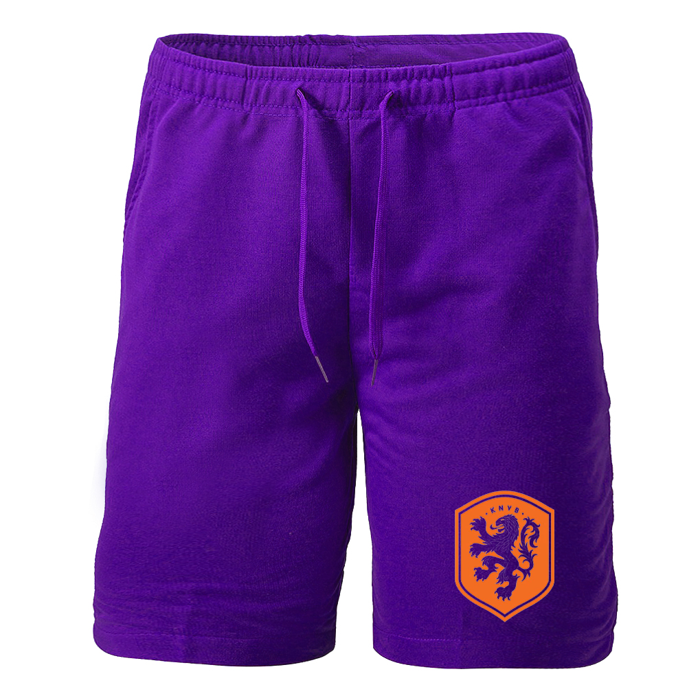 Men's Netherlands National Soccer Team Athletic Fleece Shorts