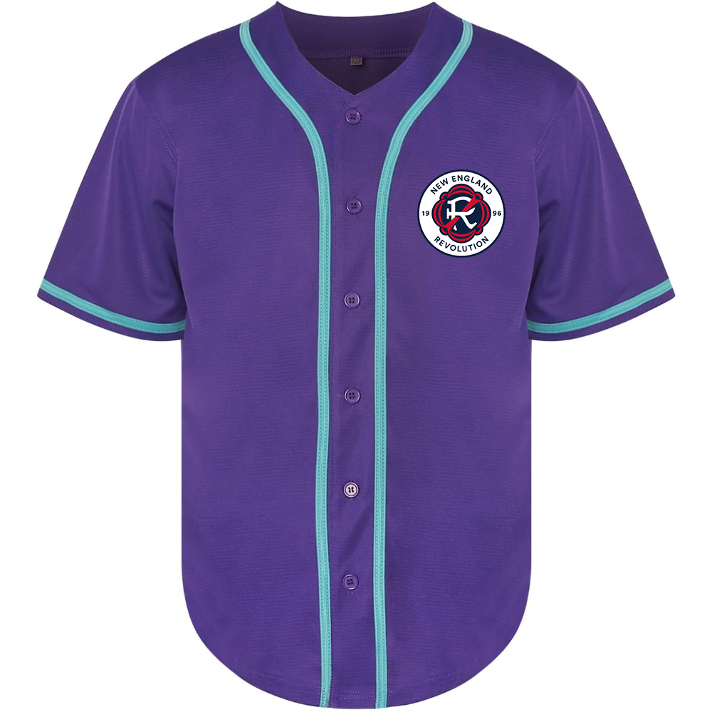 Men's New England Revolution FC Baseball Jersey