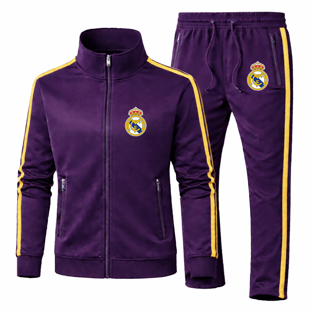 Men's Real Madrid Soccer Logo Dri-Fit TrackSuit