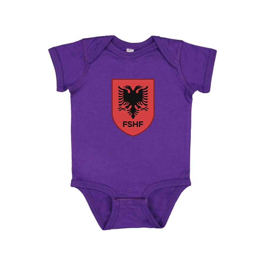 Albania National Soccer Team Baby Romper Onesie