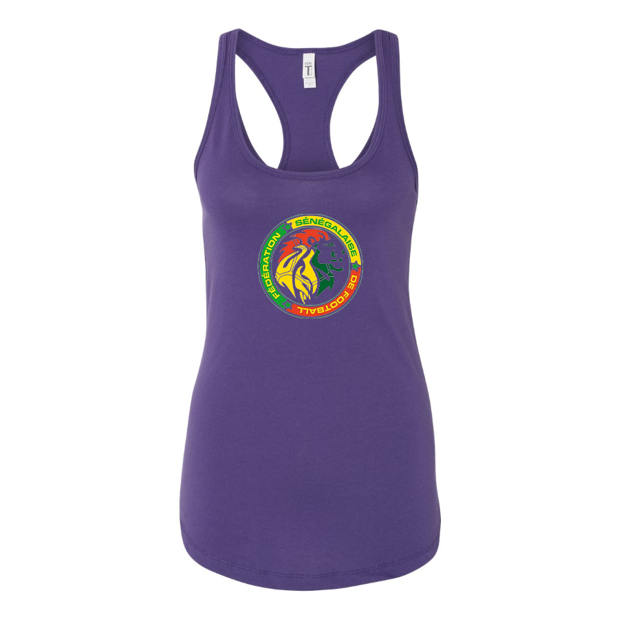 Women's Senegal National Soccer Team Racerback Tank Top