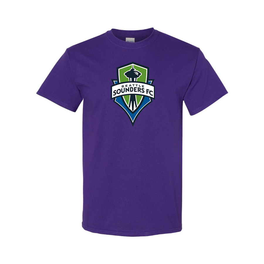 Youth Kids Seattle Sounders FC Cotton T-Shirt