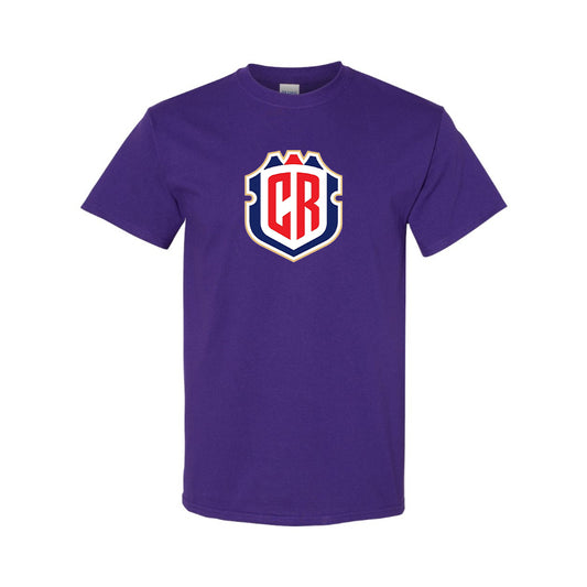 Men's Costa Rica National Soccer Team Cotton T-Shirt