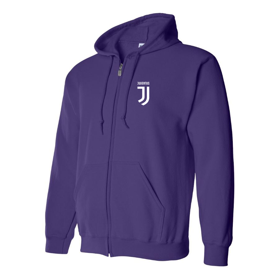 Men's Juventus Soccer Zipper Hoodie