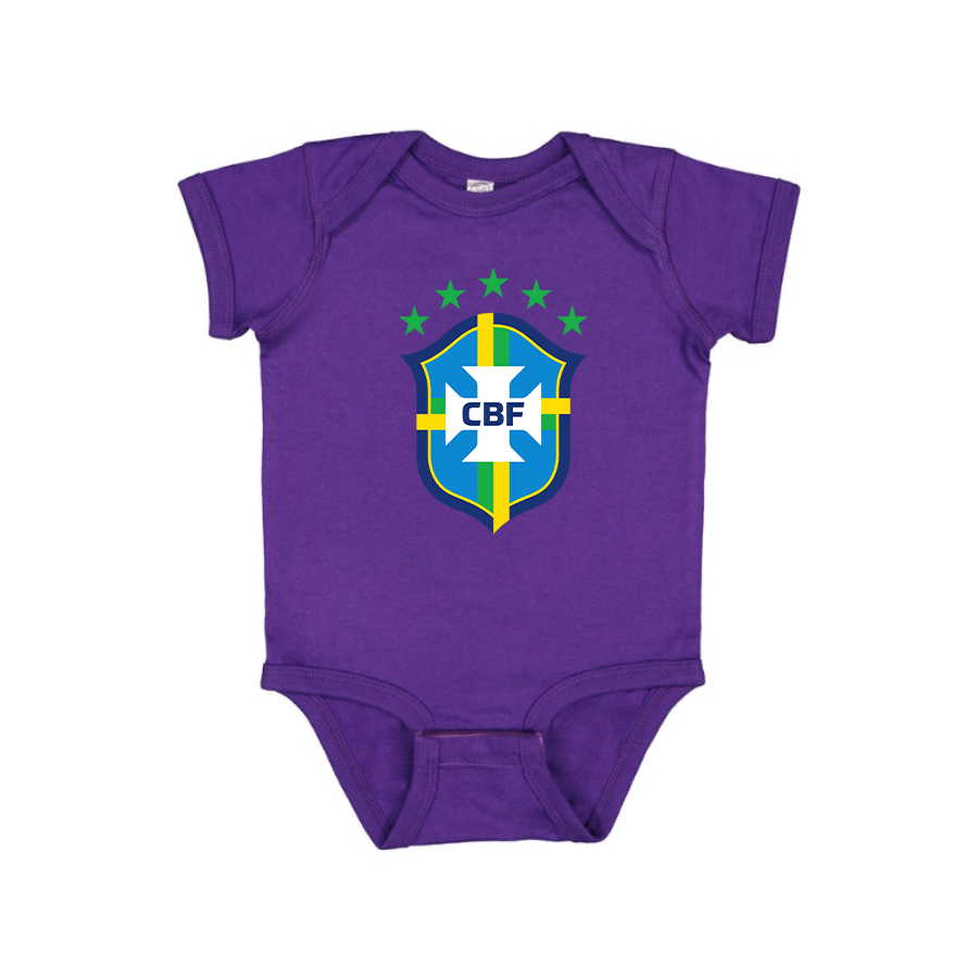 Brazil National Soccer Team Baby Romper Onesie