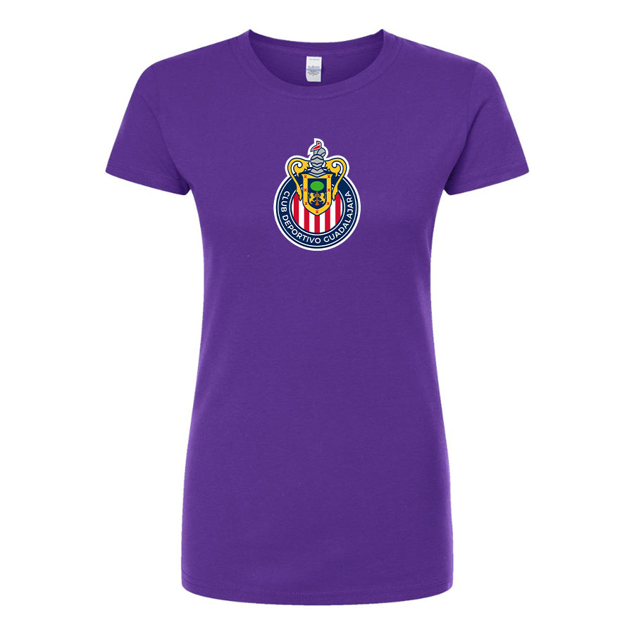 Women's Chivas Football Club Round Neck T-Shirt