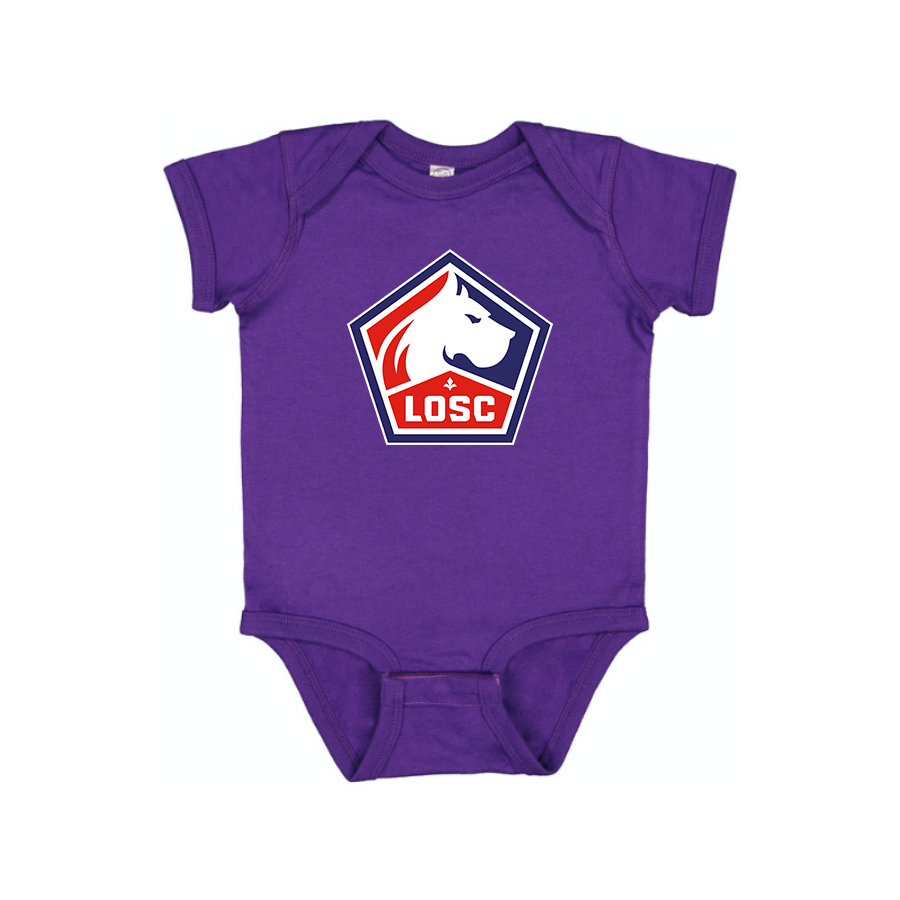 Lille Olympique FC Baby Romper Onesie