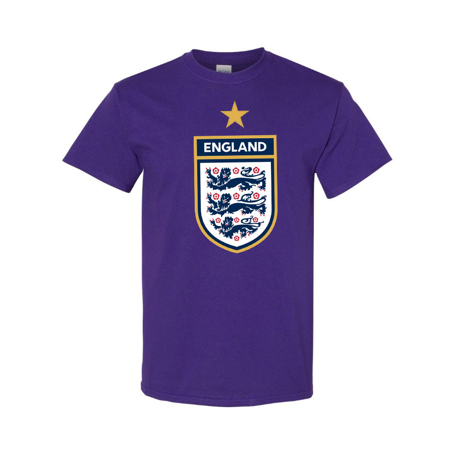 Men's England National Soccer Team Cotton T-Shirt