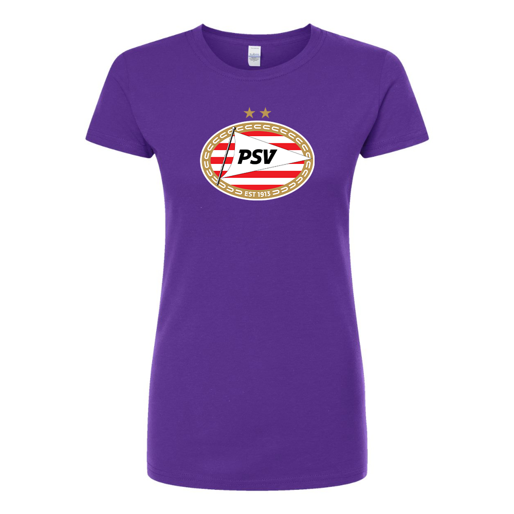 Women's PSV Eindhoven FC Round Neck T-Shirt