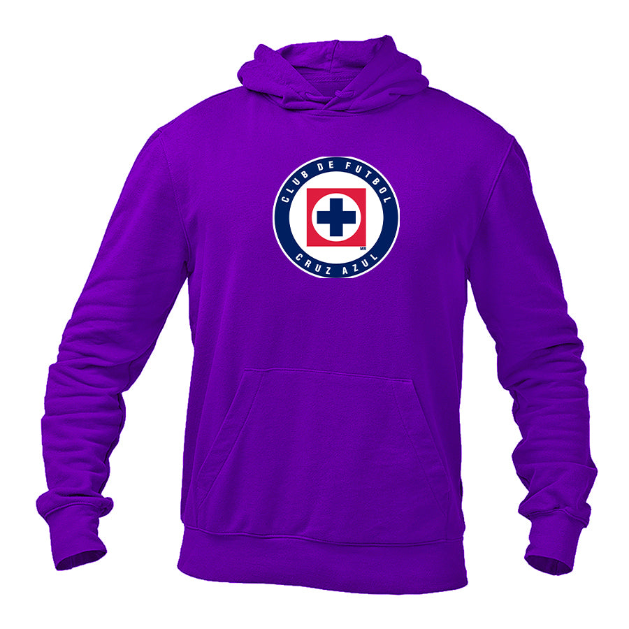 Men's Cruz Azul Football Club Pullover Hoodie