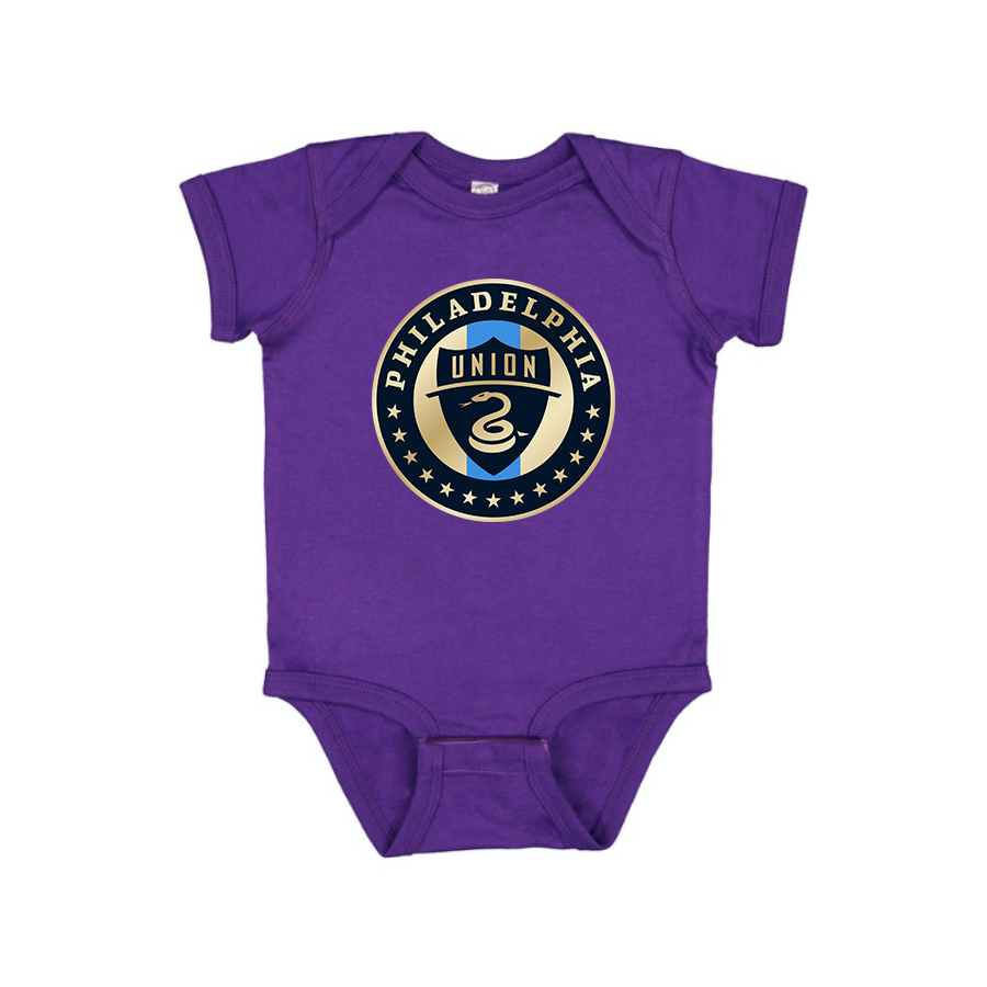 Philadelphia Union FC Baby Romper Onesie