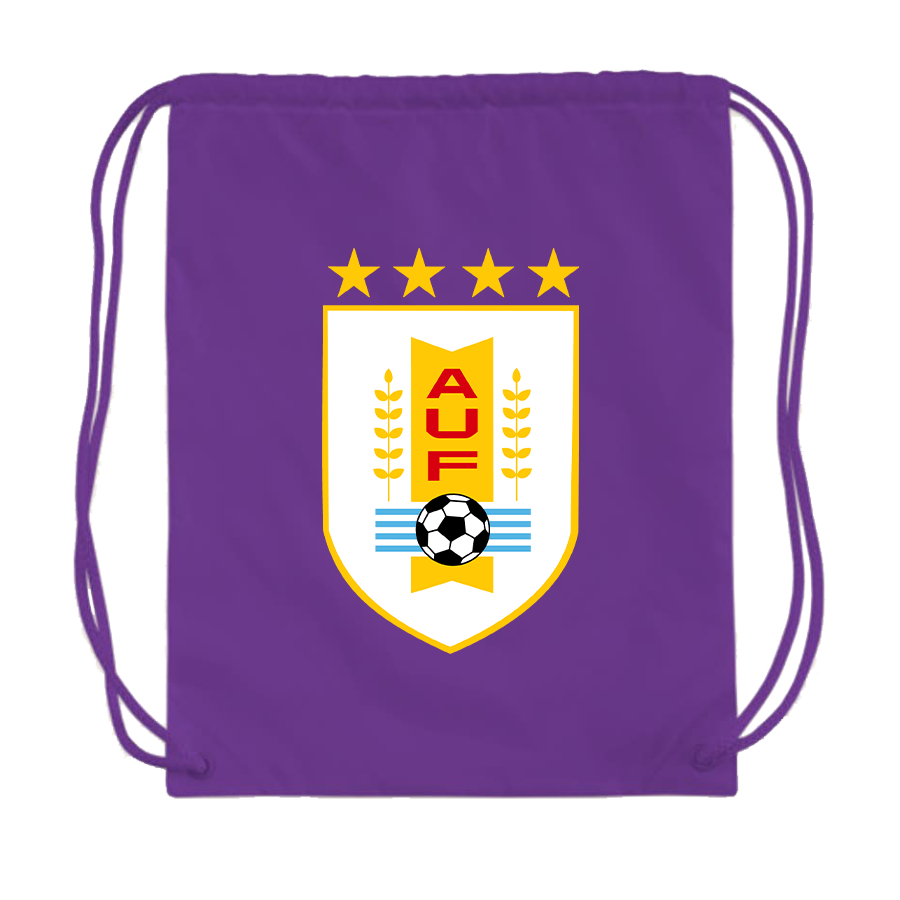 Uruguay National Soccer Team Drawstring Bag