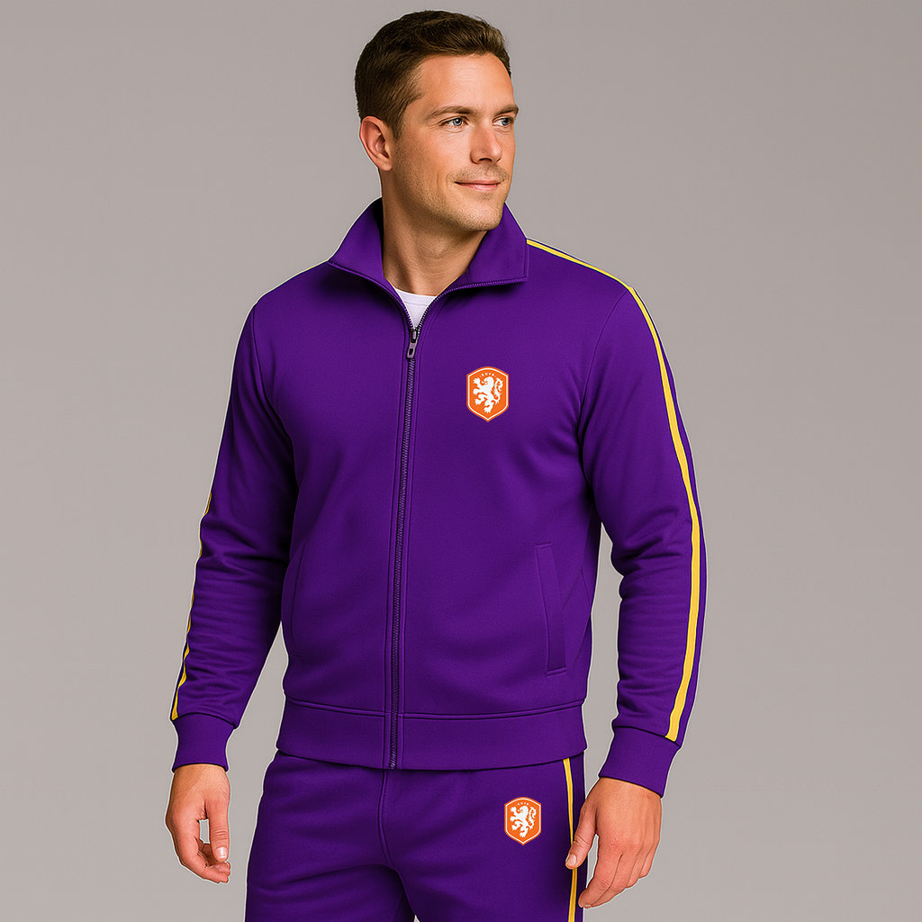 Men's Netherlands National Soccer Team Dri-Fit TrackSuit
