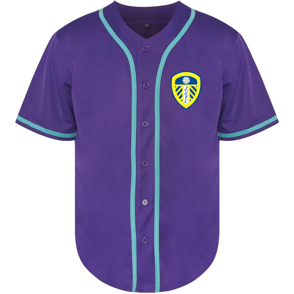 Men's Leeds United Football Club Baseball Jersey