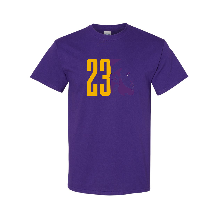 Youth Kids Lebron James 23 Cotton T-Shirt