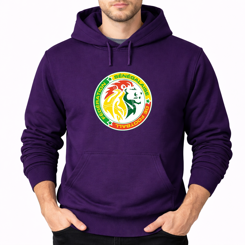 Men's Senegal National Soccer Team Pullover Hoodie
