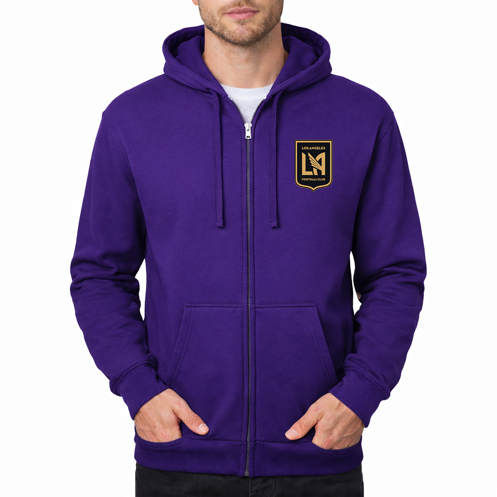 Men's LAFC Los Angeles Football Club Zipper Hoodie
